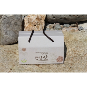 평창잣농원영농조합법인,7호 잣 선물세트(백잣200g*황잣200g)