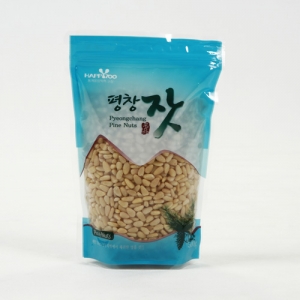 평창잣농원영농조합법인,지퍼팩(백잣500g)