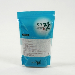 평창잣농원영농조합법인,지퍼팩(백잣500g)